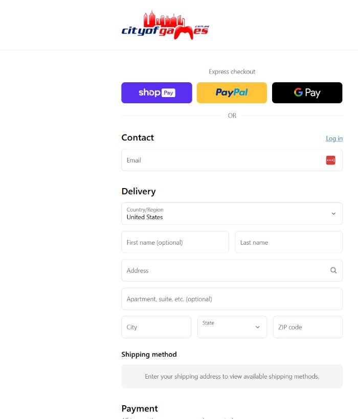 New one-page checkout